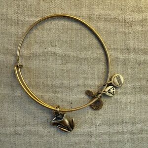 ALEX & ANI Charm Bracelet, Lily Flower